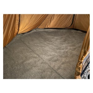 트로이 헥토르 이너텐트용 텐트러그 텐트카페트 감성캠핑매트 그리드체크 그레이