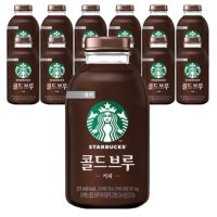 스타벅스 콜드브루 블랙 325ml 12개