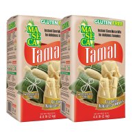 마세카 타말 옥수수 마사 믹스 또르띠아 2kg 2팩 Maseca Tamal Gluten Free Instant Corn Masa Mix