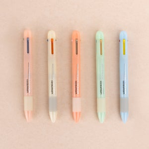 라이프앤피시스 4색 젤펜 0.4mm new