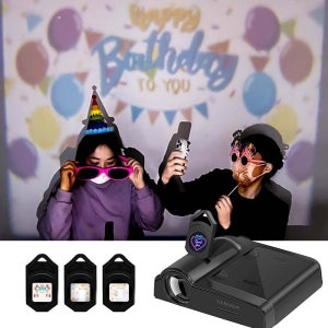 젤센 파티빔 생일빔 미니빔 프로젝터 홈파티 감성 파티용품 배경꾸미기 인스타