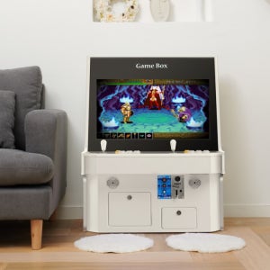 가정용 오락실 게임기 오락기 레트로 게임기 40S 5S 파이널 철권 강화유리 24인치