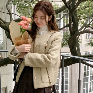 [자체제작] (MADE) 멜로샤 부클 트위드 자켓 jk2531