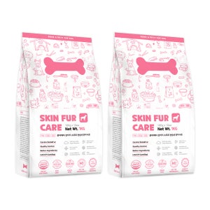 본아페티 피부 저알러지 사료 모질 아토피 소프트 반습식 스킨앤퍼케어 연어, 1kg, 2개