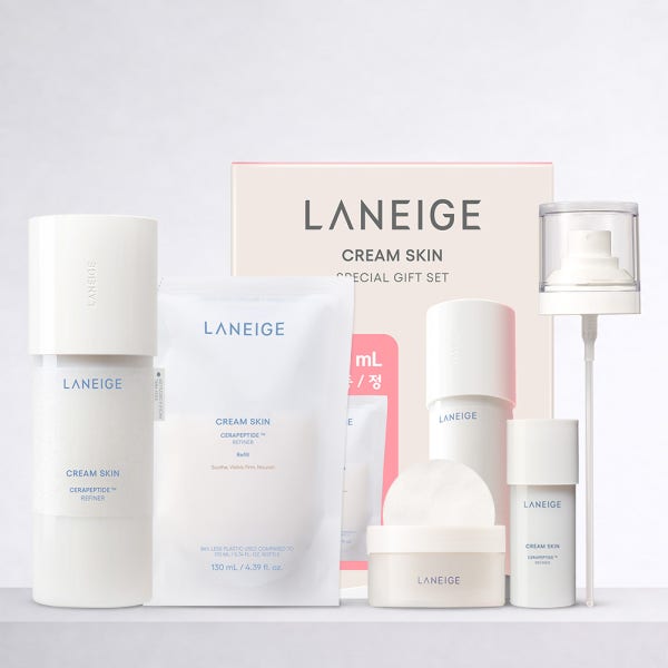 라네즈 스토어 라네즈 크림스킨 기획세트(본품170ml+리필130ml) /라네즈베스트 촉촉보습토너