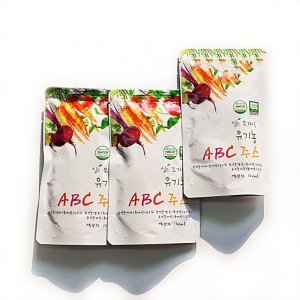 심스오가닉 유기농 ABC주스 120ml 30포 2박스 (NFC 착즙, 마미스그린마켓)