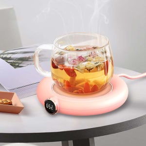 온도조절 머그컵 컵워머 보온받침대 선물용 스마트 워머 받침