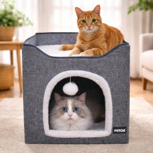 MAAH 고양이 숨숨집 2층 하우스 PH2304