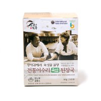 산속의친구 10초 간편 건강한 프리미엄 죽염된장 어수리 즉석된장국