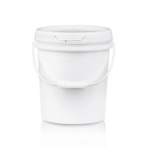 바케스 11L 플라스틱 원형 용기 벌크통 페일통