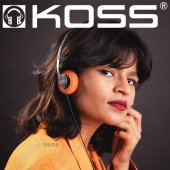 KOSS 코스 레트로 온이어 헤드폰 헤드셋 이어폰 P/21 오렌지 쿠션 이미지