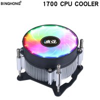 cpu쿨러 나사 구리 코어 4pin pwm 음소거 90mm 팬 cpu 방열판 1700