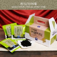 완도 자른미역 건조미역 선물세트(20g 소포장 10개, 선물 포장)