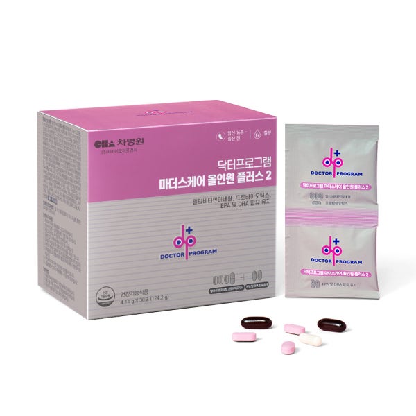 닥터프로그램 임신 중기 임산부 영양제 철분 철분제 마더스케어 올인원 플러스 2