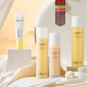 랩노 리프티드 이데베논 스킨케어 세트 4종, 토너+에멀전+세럼+크림