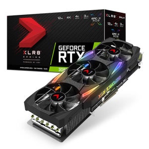 PNY XLR8 지포스 RTX 3080 Ti UPRISING EPIC-X RGB D6X 12GB Triple