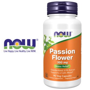 시계꽃 나우푸드 NOWFoodS 시계꽃 350 mg 90 식물성 캡슐