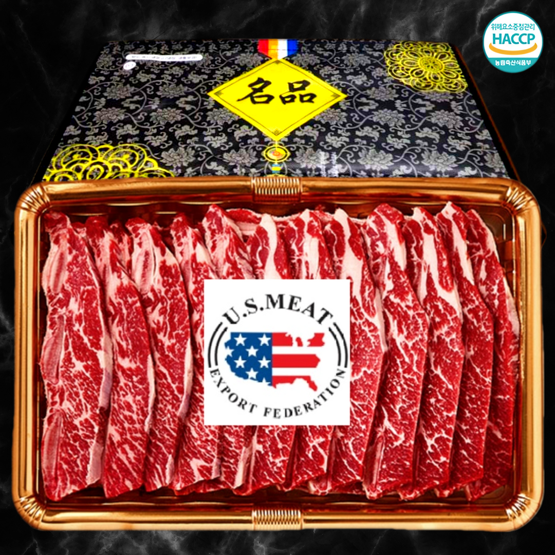 명품본가 미국산 초이스등급 LA갈비 꽃갈비 엘에이갈비 선물세트 1.8KG