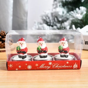 미니양초 작은산타 오브제 집들이 퇴사 선물 귀여운 소소한 연말 성탄 양초 크리스마스캔들