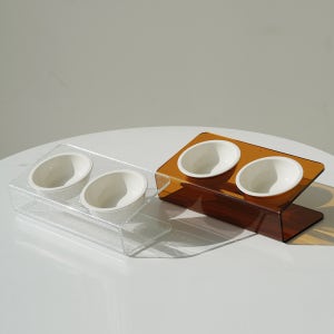 매기앤보 반려동물 경사식기 DUAL 스탠드 Mini (6.5cm)