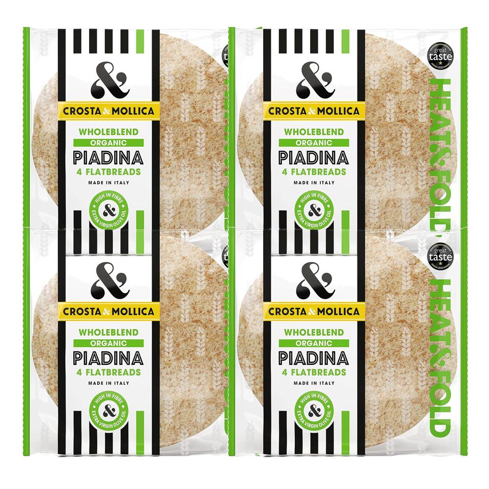 크로스타 몰리카 피아디나 75g 4개 4팩 Crosta Mollica Piadina