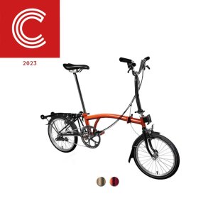 2023 브롬톤 C라인 6단 with 랙-미드핸들바 / M6R / 프리미엄 컬러