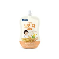 베베쿡 처음먹는 보리차 유기농 120ml 파우치