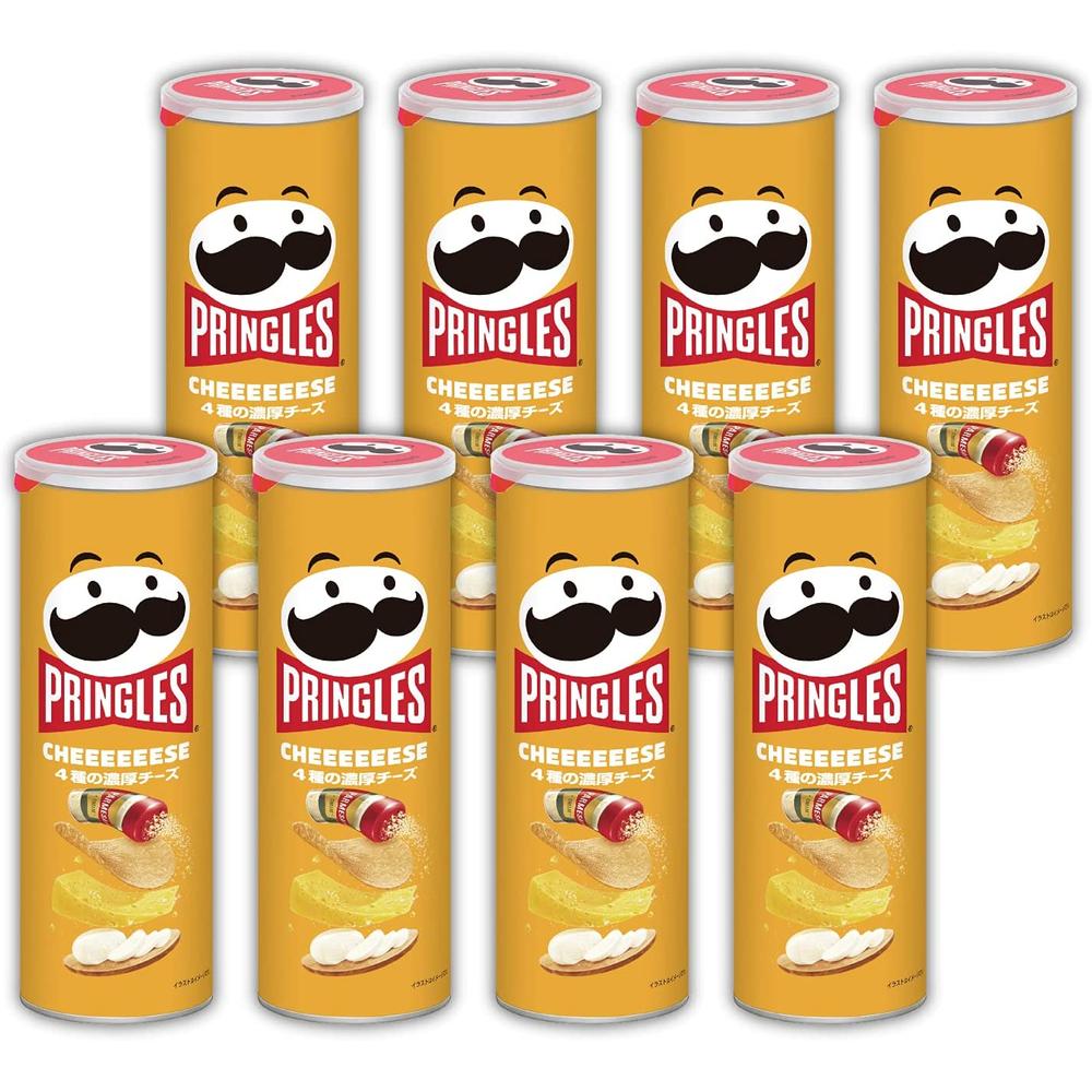 프링글스 일본 켈로그 치즈맛 110G 8상자 Pringles