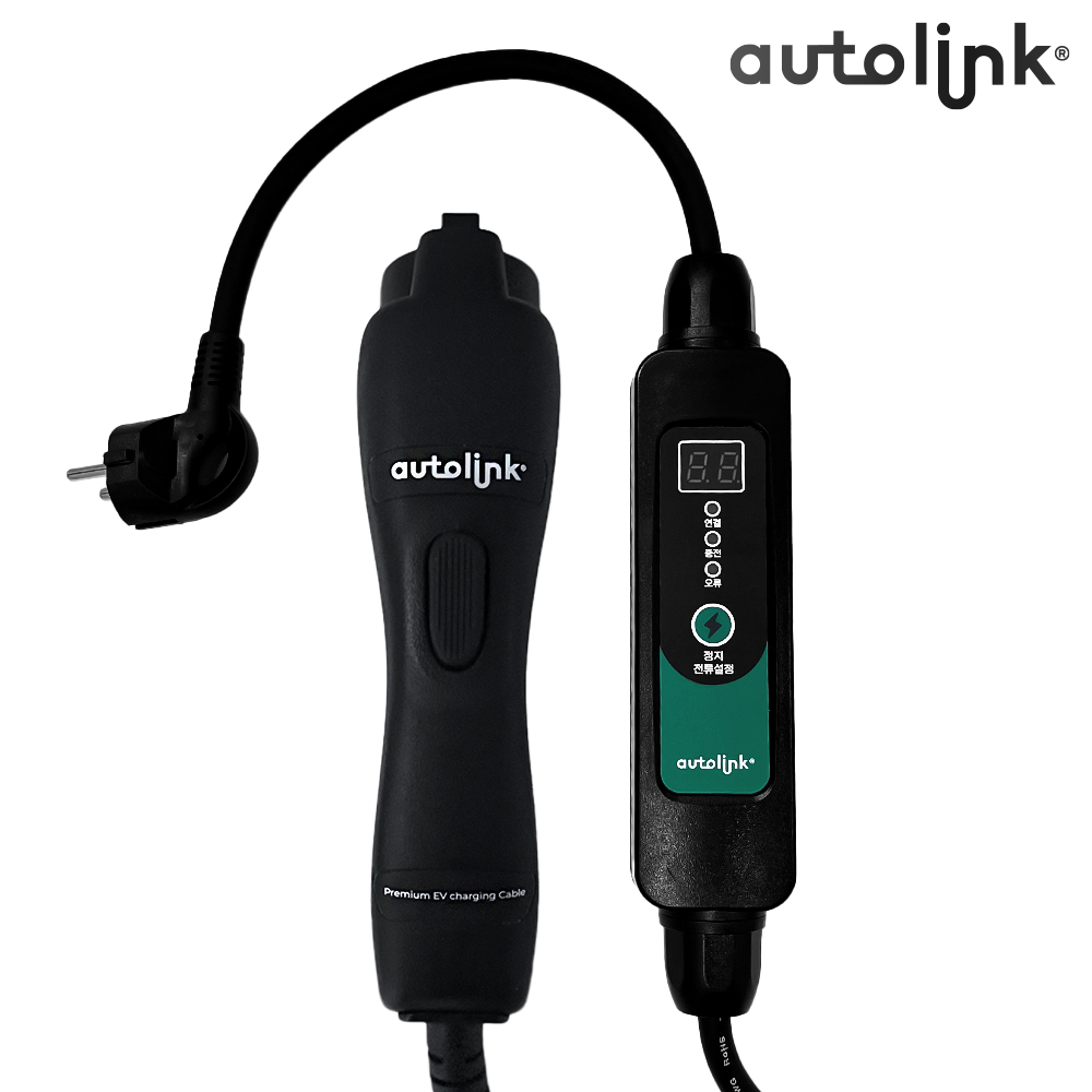 아우토링크 아크션 국산 전기차 충전기 충전 4단전류조절 가정용 완속 케이블 220v 5M
