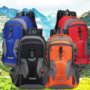 남녀공용 등산 가방 40L 배낭 기능성 산악 하이킹 트래킹 경량 메쉬 미니 소형 방수