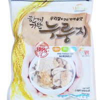 우리쌀 한끼거뜬 누룽지 1kg 대용량 지퍼백