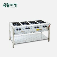 키친블루 1500 4구 간택기 업소용 식당용가스렌지 화구 LPG