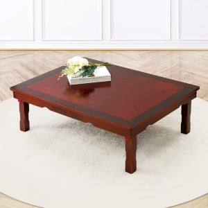 1000x750 핸드메이드 칠기 직교자상 손님상 접이식 사각밥상 제사상