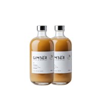 GIMBER 짐버 100% 유기농 생강 농축액 비건 인증 500ml 2개