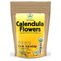 U.S. 웰니스 카렌듈라 잎차 453g U.S. Wellness Calendula Tea 1LB (16Oz) 100% CERTIFIED