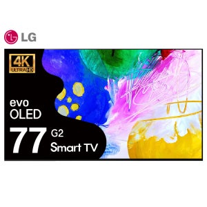 LGTV 77인치(195cm) 올레드 OLED77G2 4K 스마트TV 수도권 스탠드