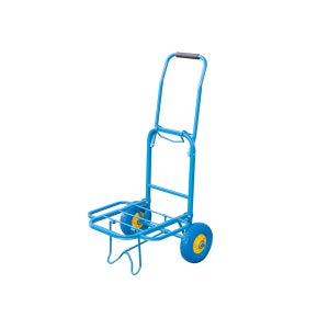 티렉스 카트 구르마 구루마 수레 2단 원형 파랑 에어바퀴 손수레