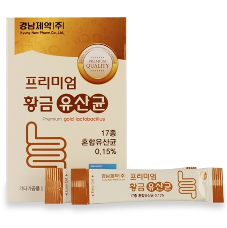 건강한 생 유산균 프리미엄 제품 이미지