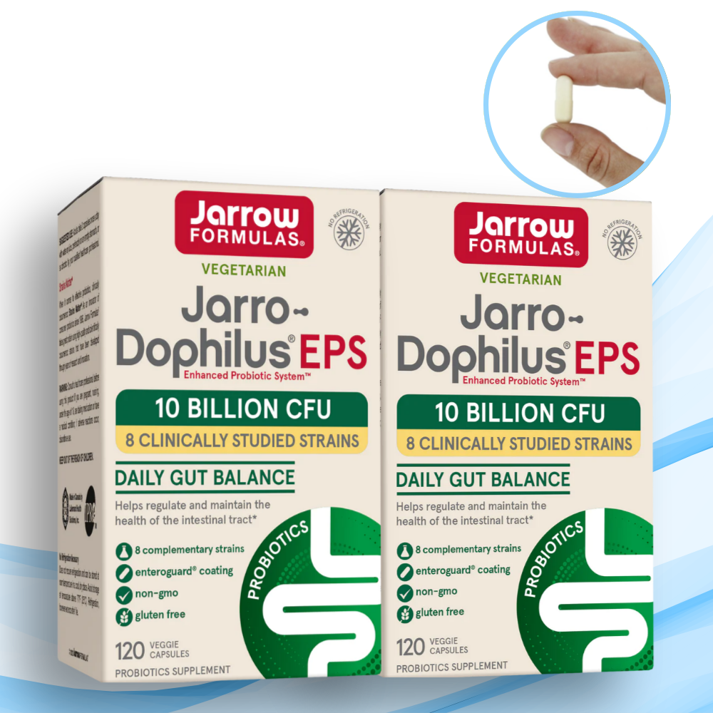 <b>자로우 포뮬라</b> 도피러스 EPS 100억 120정 2개 재로우 도필러스 유산균