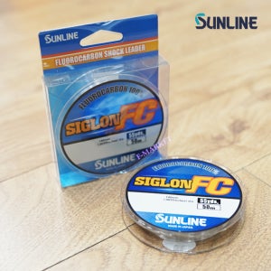 선라인 시그론 FC 카본 쇼크리더 바다목줄 3.5호, 50m