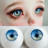 구체관절인형 bjd 구관 안구 인형 눈알 교체 수제 유리 10mm-18mm