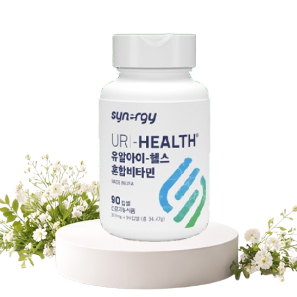 시너지 <b>유알아이 헬스</b> 혼합비타민 383mg 90캅셀