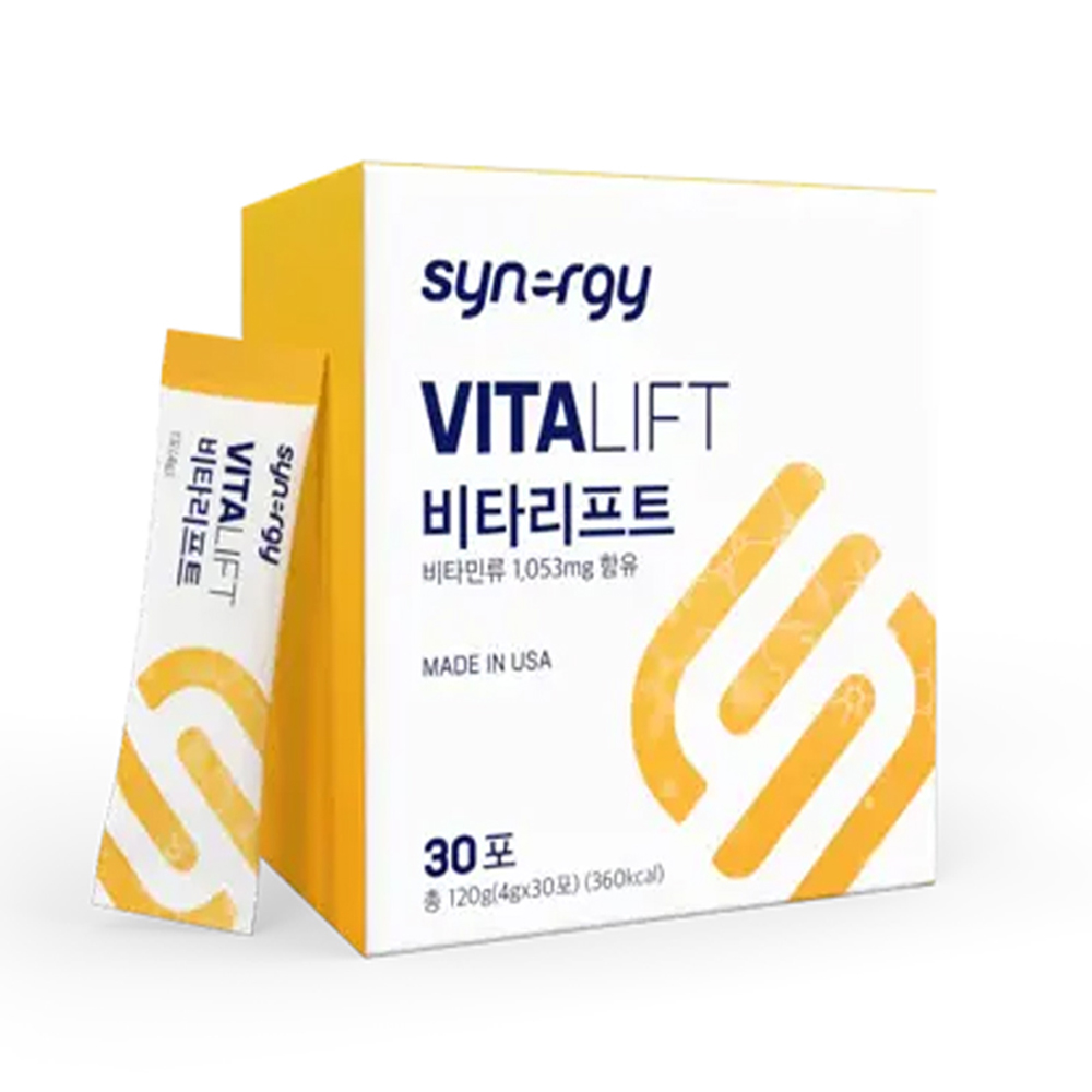 시너지 <b>비타</b>리프트 4g X 30포 / 과라나 에너지 <b>허브</b>티