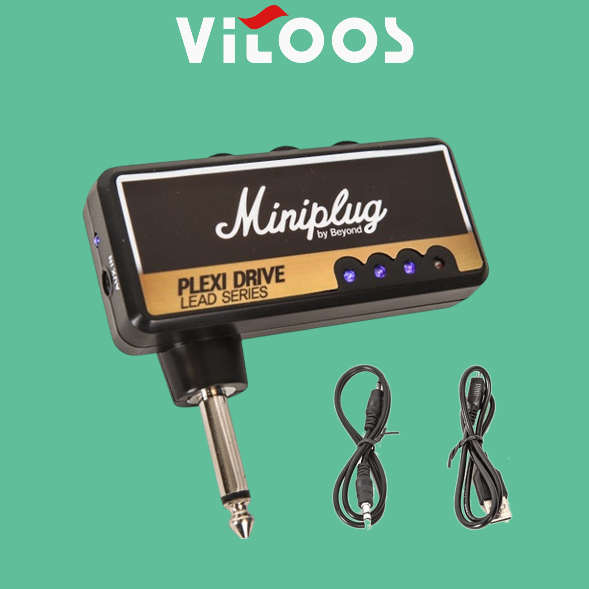 Native Instruments VITOOS MINIPLUG 비투스 미니플러그 일렉 기타 베이스 헤드폰 미니 앰프 세트