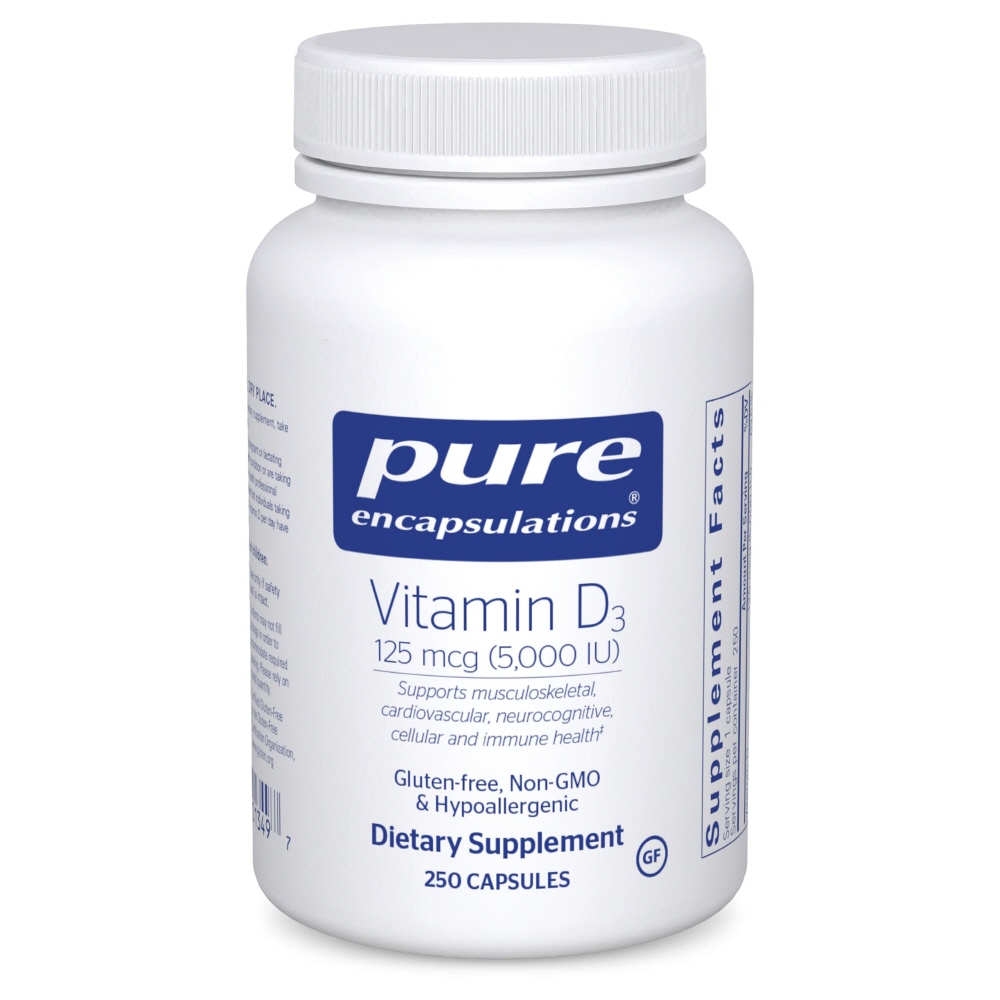 <b>퓨어</b> <b>비타민</b>D 5000IU 250캡슐 <b>비타민</b> D3 ﻿Pure