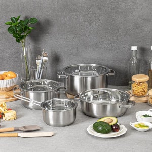 퀸센스 스테인레스 센스 냄비 인덕션겸용 편수 18cm 양수 20cm 24cm 전골냄비24cm