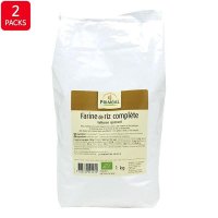 Primeal Whole rice flour 프리밀 홀 라이스 플라워 프랑스 쌀가루 1kg 2팩