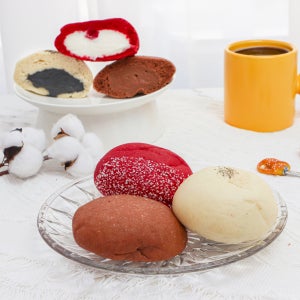 크림이 한가득 비건 크림빵 3종 흑임자 코코넛 초코맛