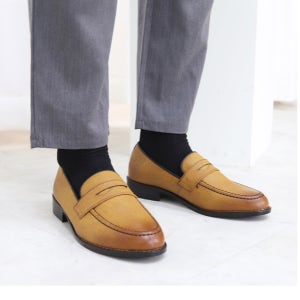 발편한 남자 고급 페니로퍼 슬랙스 댄디 캐주얼 구두 3cm