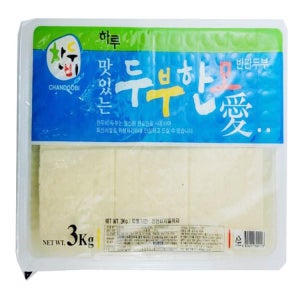 하루두부한모(반판두부) 3KG/통일식품